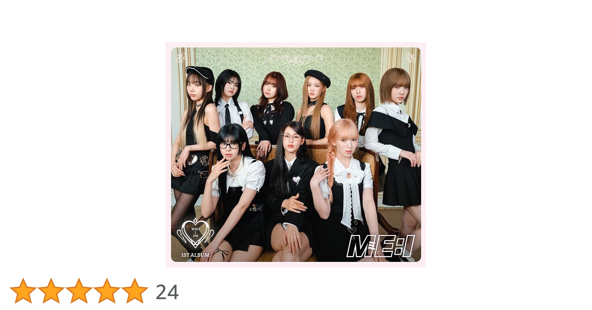 ME:I 1ST ALBUM WHO I AM 20枚 ME:I 1ST ALBUM 